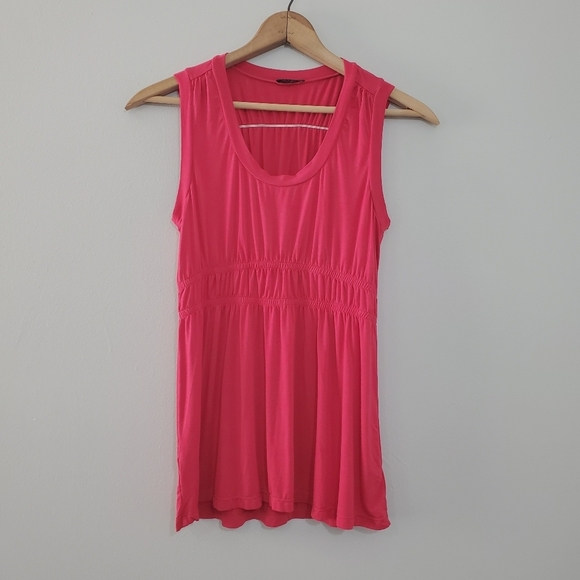 Theory Katrine Solid Pink Tank Top - Picture 1 of 3